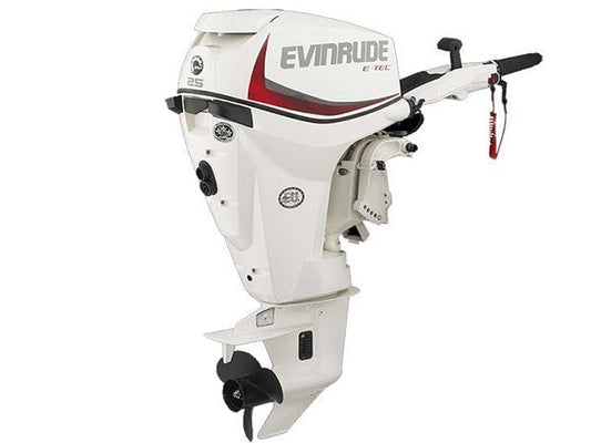 2018 Evinrude E-TEC 25 HP E25DRS Outboard Motor image 0