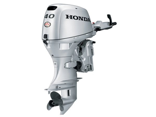 2019 Honda 40 HP BF40D4LHA Outboard Motor | Tiller | 20" Shaft image 0