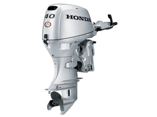 2019 Honda 40 HP BF40D4LHA Outboard Motor | Tiller | 20" Shaft image 0