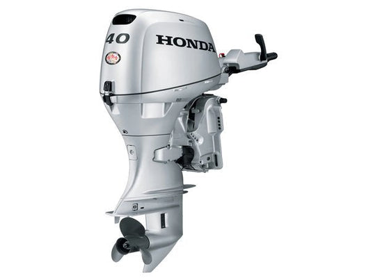 2019 Honda 40 HP BF40D4LHA Outboard Motor | Tiller | 20" Shaft image 0